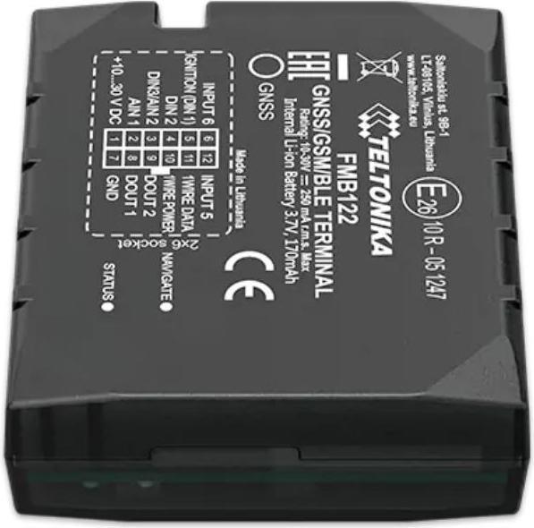 Produktbild Teltonika FMB122 - DUAL-SIM Tracker mit externer GNSS-Antenne