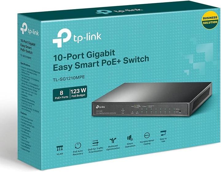 Produktbild TP-Link TL-SG1210MPE (10 Ports)