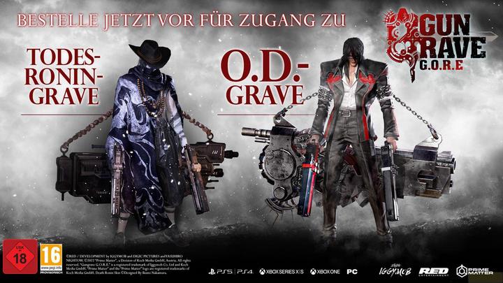 Image du produit Gungrave: G.O.R.E. Day One Edition (PS4, PS5, DE)