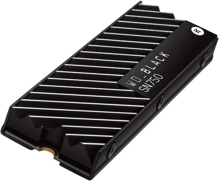 Actual product image WD Black SN750 Gaming - with heatsink (500 GB, M.2 2280)
