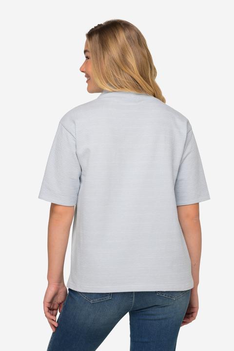 Immagine prodotto Laurasøn Sweatshirt, oversized, Ringel, Stehkragen, OEKO-TEX (M)