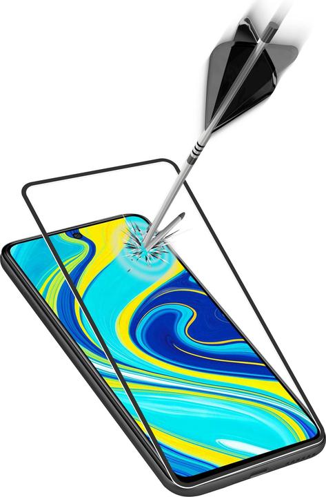Produktbild Cellularline screen protector CAPSULE, Xiaomi Redmi Note 9S / 9 Pro, black (1 Stück, Xiaomi Redmi Note 9S, Xiaomi Redmi Note 9 Pro)