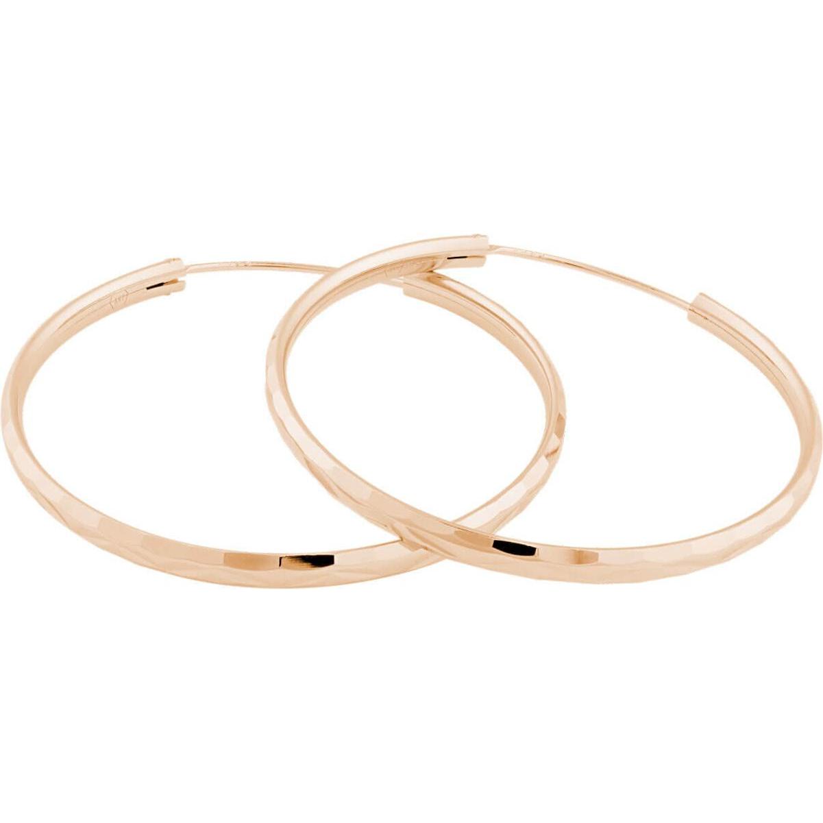 JVD, Orecchini, Orecchini in argento placcato oro rosa SVLE0209XD5RO - Diametro: 5 cm