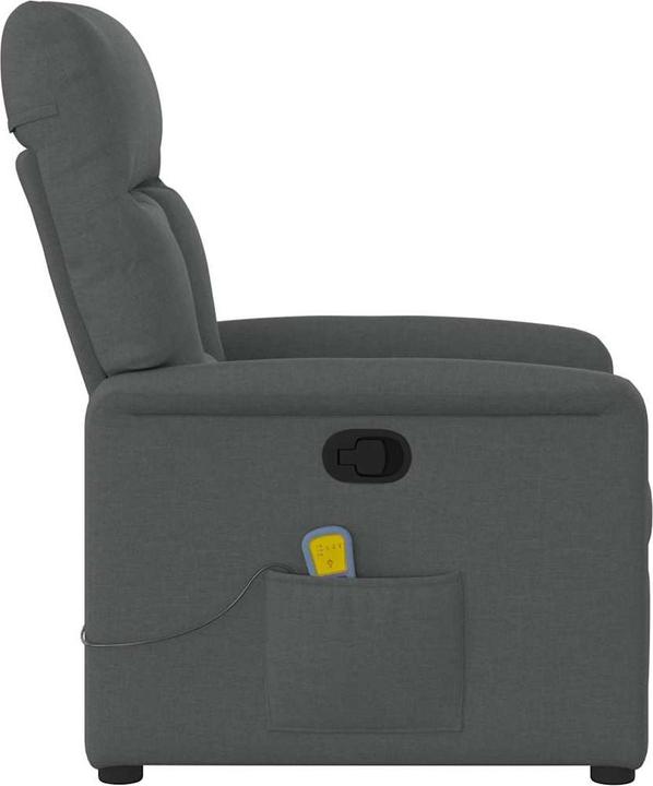 Produktbild VidaXL Massagesessel Dunkelgrau Stoff