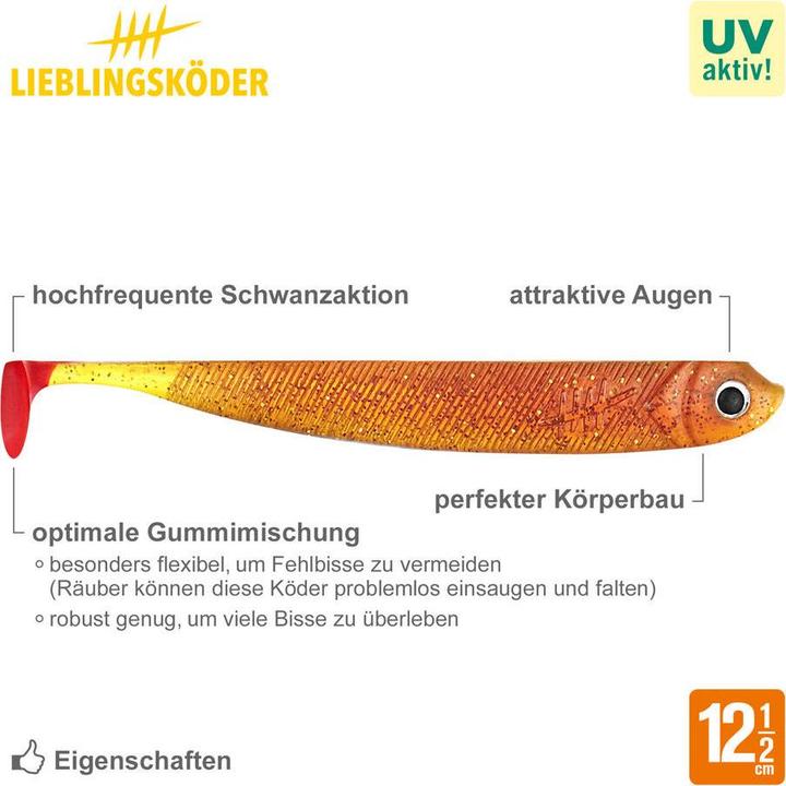 Actual product image Lieblingsköder Sheriff (twilight, night) (10 cm)