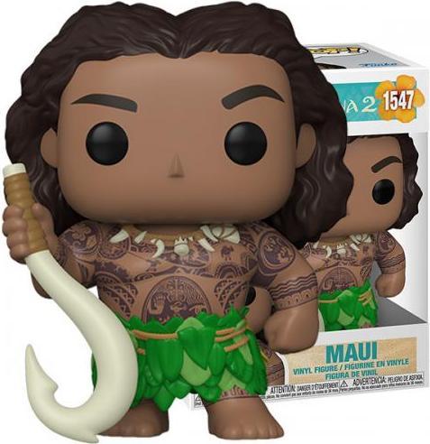 Actual product image Funko Vaiana 2 POP! & Buddy Vinyl Figur Maui with Fish Hook 9 cm