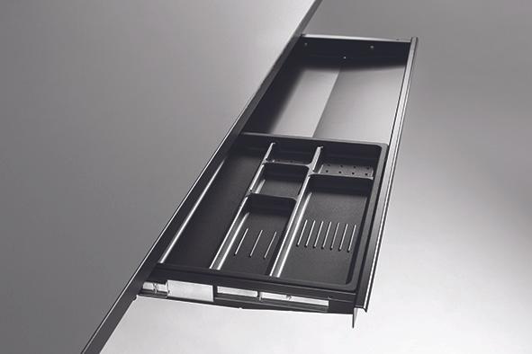 Produktbild Actiforce Schubladensysteme SL abschliessbar weiss (Kabelkanal, 87.90 cm)