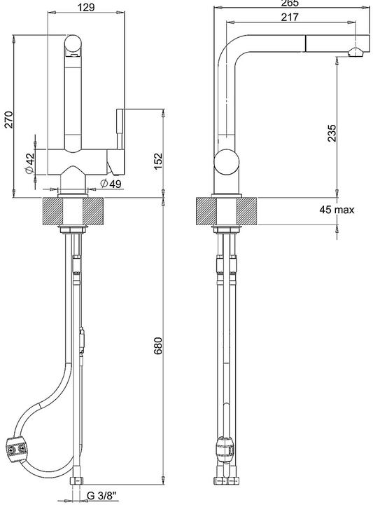 Image du produit Franke Robinetterie d'évier Logique