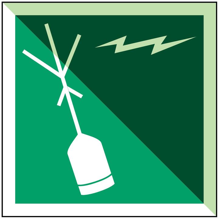 Produktbild Brady Seenotfunkbake – IMO