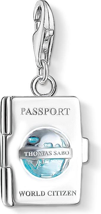 Thomas Sabo Charm-Anhänger Reisepass (Silber)