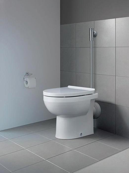 Image du produit Duravit Set de WC au sol sans rebord DuraStyle blanc avec abattant 41840900A1