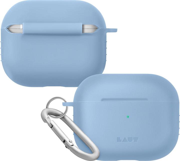 Actual product image Laut Pod AirPods (3rd Gen.) - Powder Blue (Headphone sleeve)