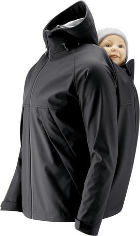 Immagine prodotto Mamalila Softshell-Tragejacke für Männer Allrounder (L)