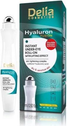 Image du produit Delia Cosmetics Hyaluron Fusion 50+ Lifting Yeux Roll-on 15ml (Roll-On pour le soin des yeux, 15 ml, Journée)