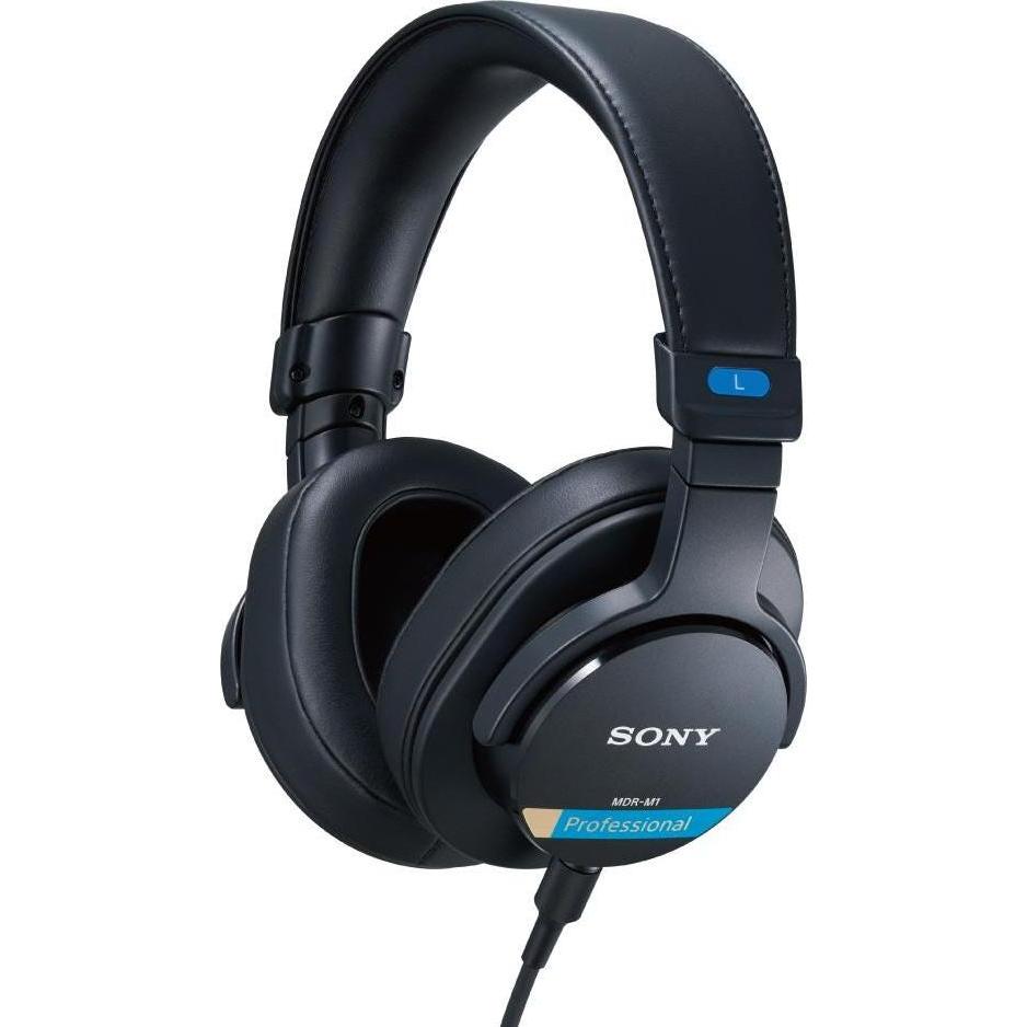 Sony MDR-M1 (Keine Geräuschunterdrückung, Kabelgebunden), Kopfhörer, Schwarz
