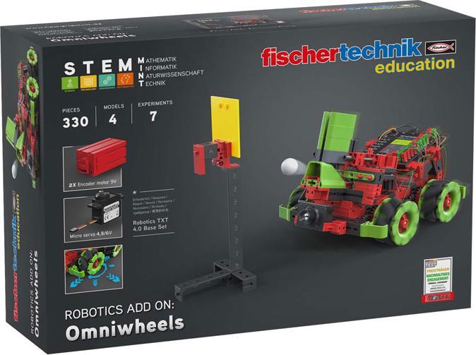 Image du produit Fischertechnik Modulo di espansione per robot Robotics Add On Omniwheels 559898