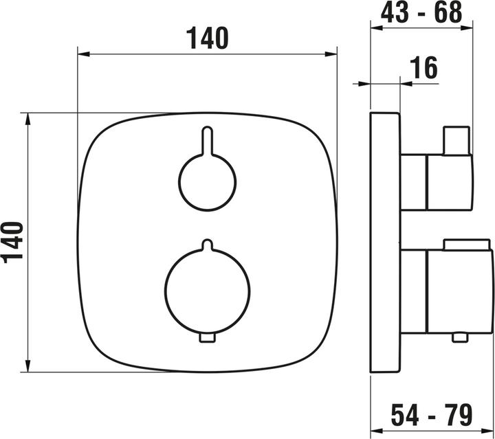 Produktbild Laufen HF905375100000