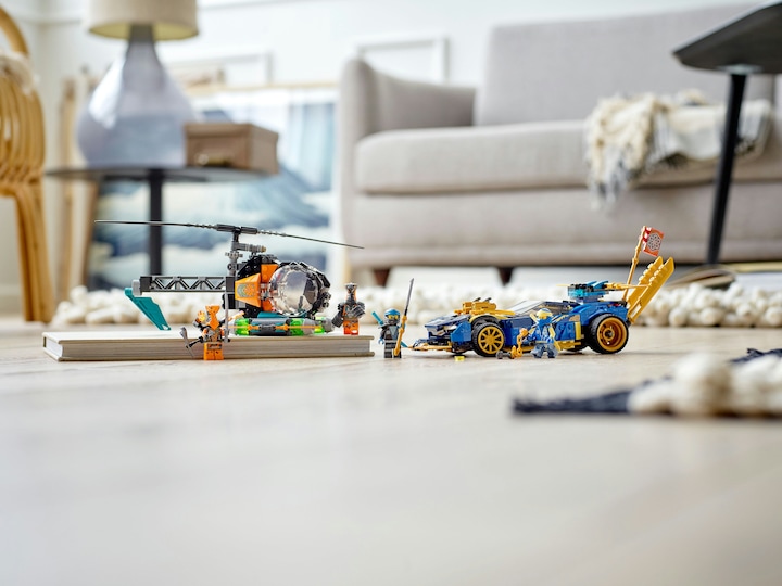 Actual product image LEGO Ninjago - Jay and Nya's race car EVO (71776, LEGO Ninjago)