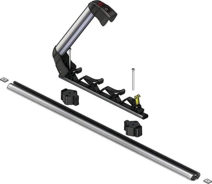 Actual product image Fabbri Aluminium spacer