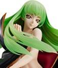 Actual product image Megahouse Code Geass Lelouch of Rebellion G.E.M. Series PVC Statue C.C. 15th Anniversary Ver. 22 cm
