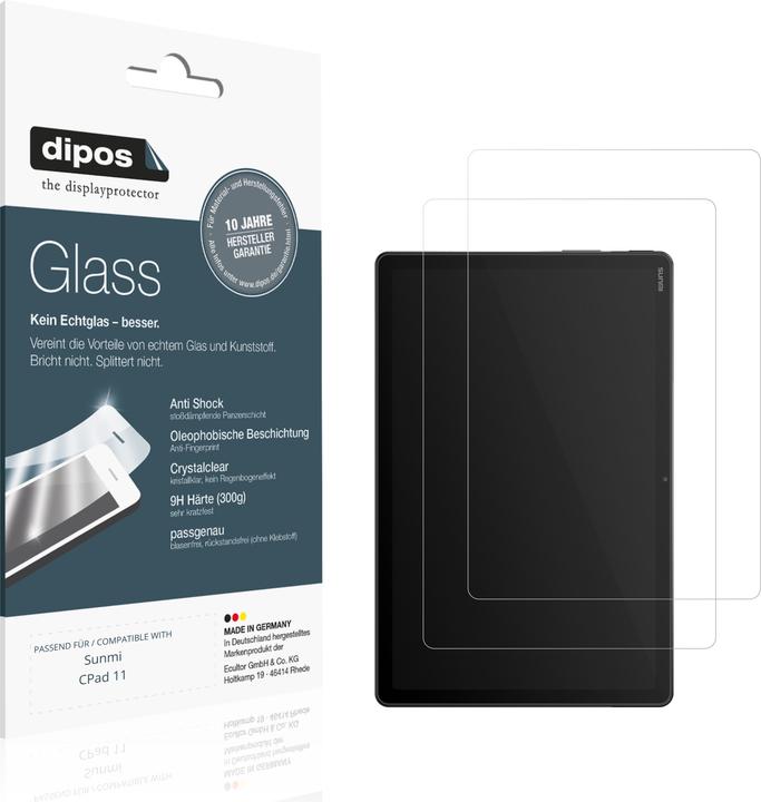 Actual product image Dipos Anti-Shock Screen Protector Clear (Sunmi CPad)