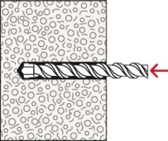 Immagine prodotto Fischer Tassello in cemento armato turbo FTP K 4 K (4) (4 pz.)