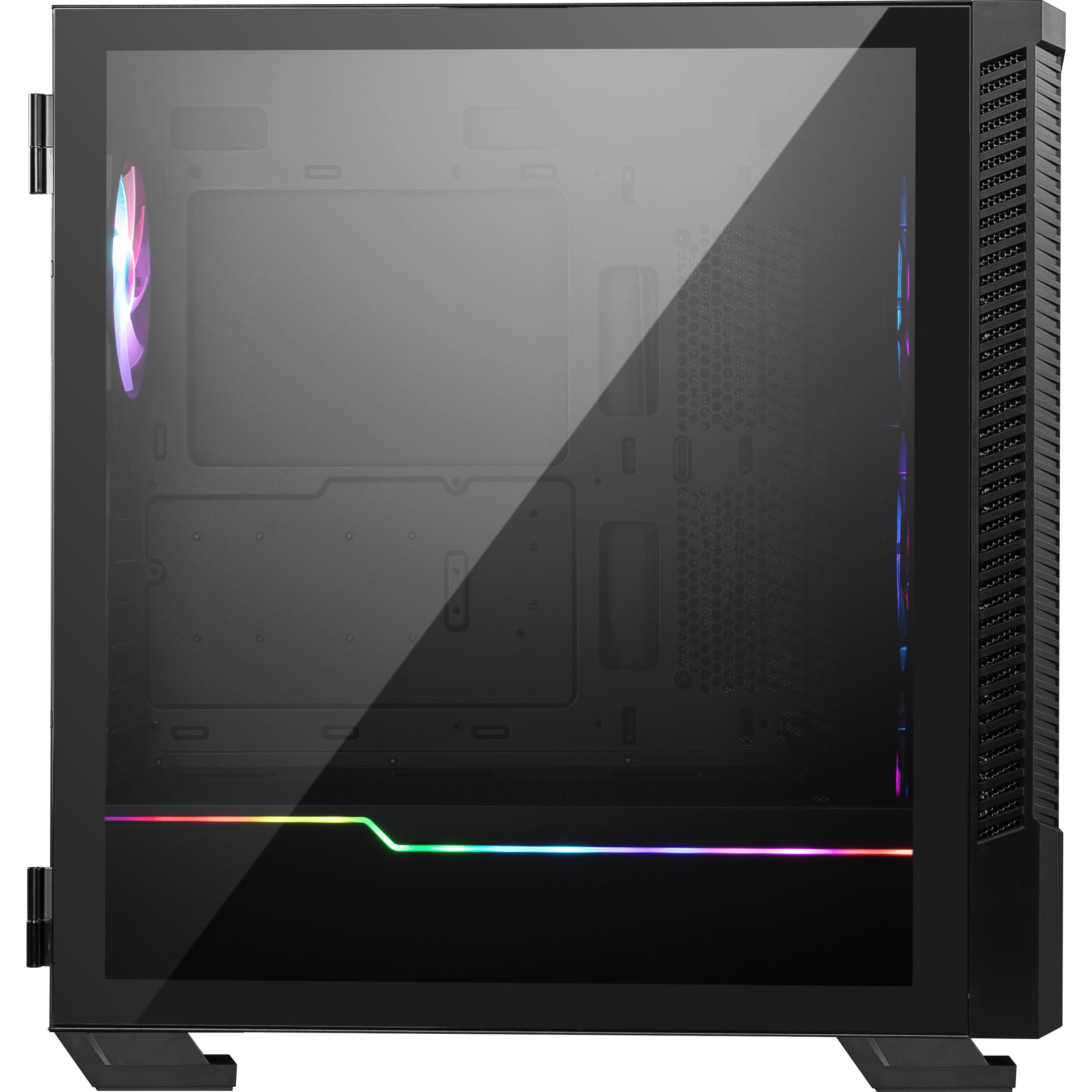 MSI MPG VELOX 100R (ATX, mATX, Mini-ITX), PC Gehäuse, Schwarz