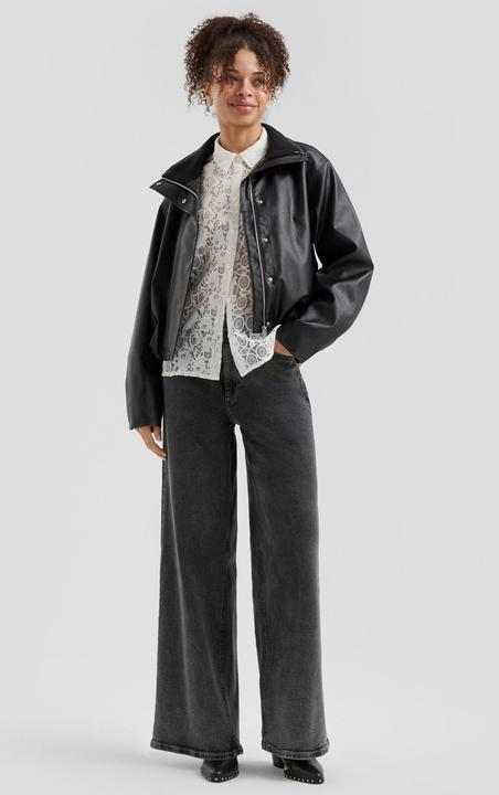 Immagine prodotto s.Oliver Bluse Spitzenbluse mit Knopfleiste (36)