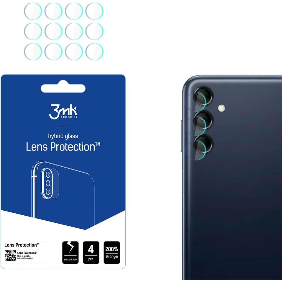 Thumbnail - 3MK Lens Protect Sam M14 M146 Ochrona na obiektyw aparatu 4szt (1 Stück, Samsung Galaxy M14), Smartphone Schutzfolie