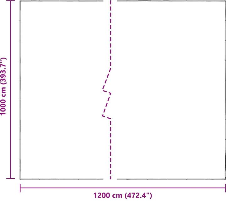 Produktbild vidaXL Planen (12 x 10 m)