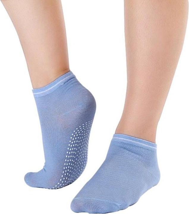 Produktbild JTI Anti-Rutsch-Yoga-Socken - Blau (2er Pack, 35 - 39)