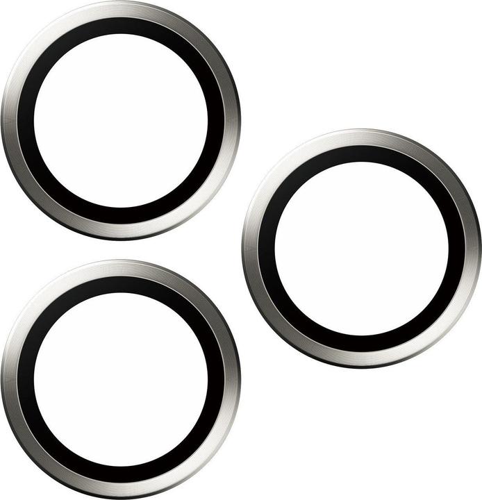 Immagine prodotto PanzerGlass Protezione dell'obiettivo della fotocamera Hoops (1 Pezzo/i, Apple iPhone 15 Pro Max, Apple iPhone 15 Pro)