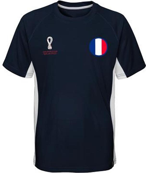 Image du produit Outerstuff Fifa Polyester Panelled Raglan Tee Frankreich Mxxl (M)