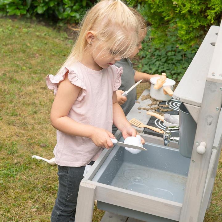 Image du produit Roba Cuisine d'extérieur pour jouer et faire de la boue à l'image d'une maison