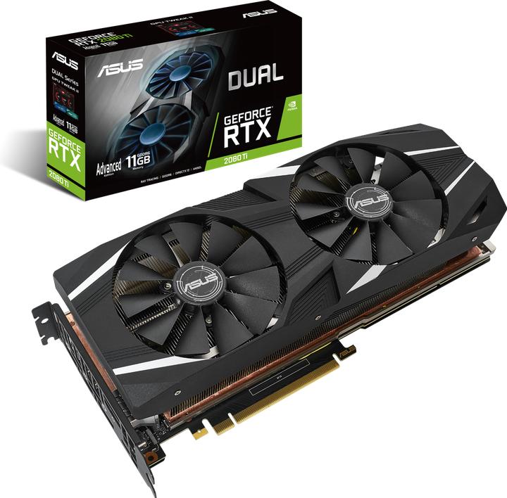 Image du produit ASUS GeForce RTX 2080 Ti DUAL A11G (11 Go)