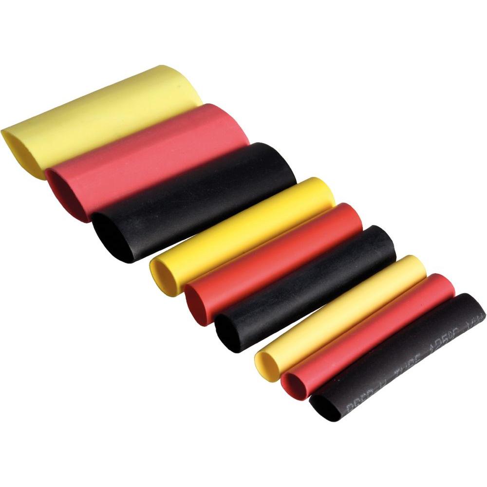 Rapid, Schrumpfschlauch, Schrumpfschlauchset 5-10mm (34 x)