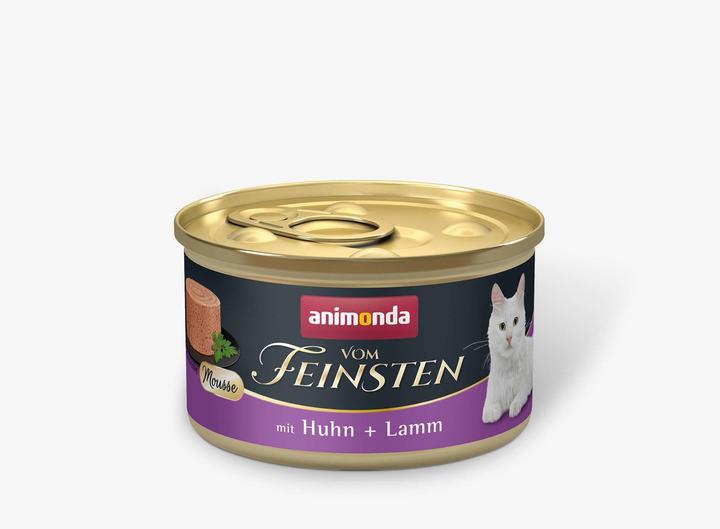 Produktbild animonda Vom Feinsten Adult mit Huhn + Lamm 85 g (Adult, 12 Stk., 85 g)