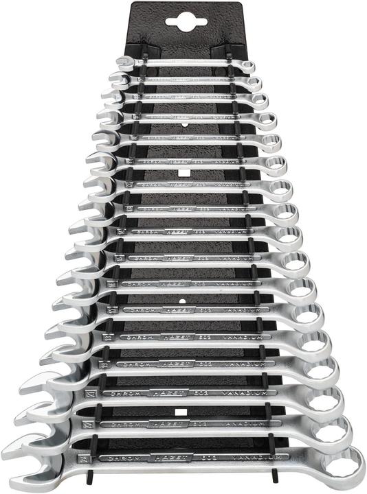 Actual product image HAZET Combination spanner set 603/17H (10 mm, 11 mm, 12 mm, 13 mm, 14 mm, 15 mm, 16 mm, 17 mm, 18 mm, 19 mm, 21 mm, 22 mm, 24 mm, 6 mm, 7 mm, 8 mm, 9 mm)