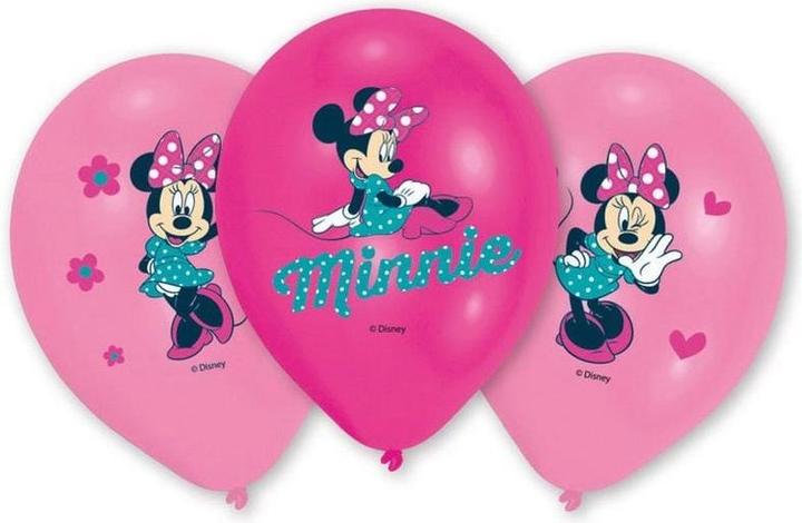 Produktbild Amscan Ballone Minnie Mouse farbig (6 x)