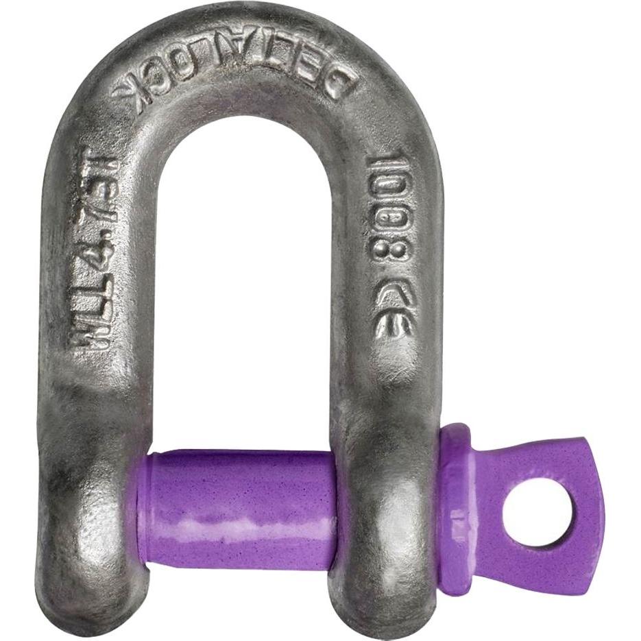 Delta SH.EN02.04.75 D-Schäkel mit Brustbolzen, 4,75 Tonnen (58803153)