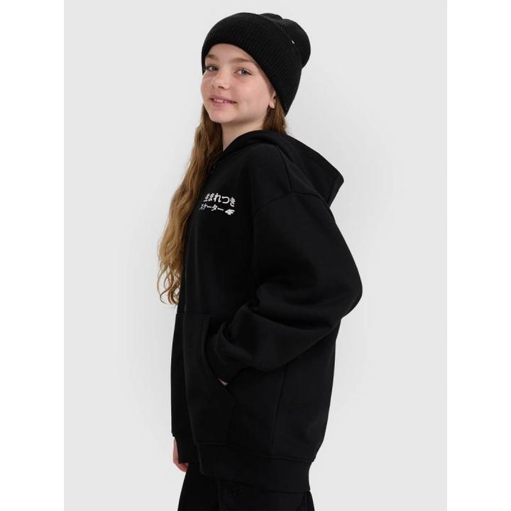 Produktbild 4F Mädchen-Sweatshirt mit Reissverschluss und Kapuze (146)