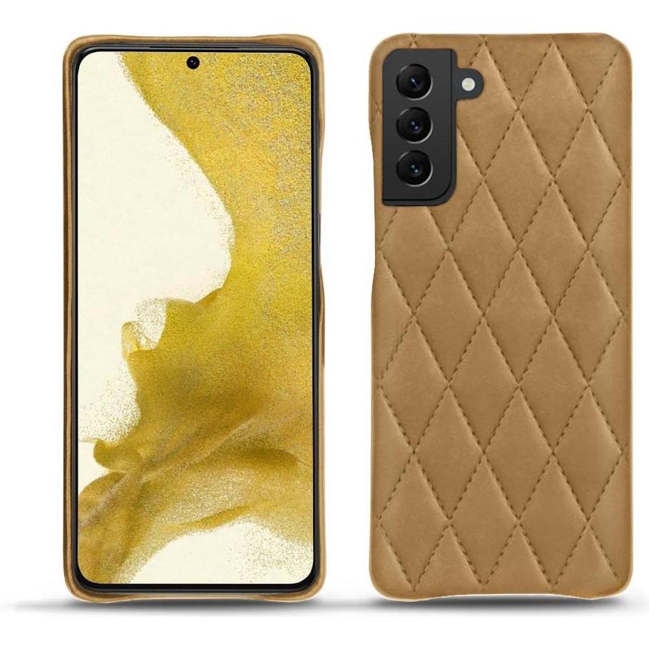 Noreve Lederschutzhülle (Samsung Galaxy S22), Smartphone Hülle, Braun