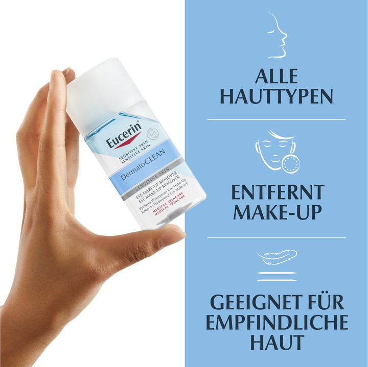 Immagine prodotto Eucerin DermatoCLEAN (HYALURON) Struccante per gli occhi (Struccante, 125 ml)