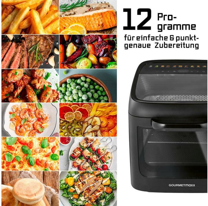 Immagine prodotto Gourmetmaxx Heissluftofen 12.5 l