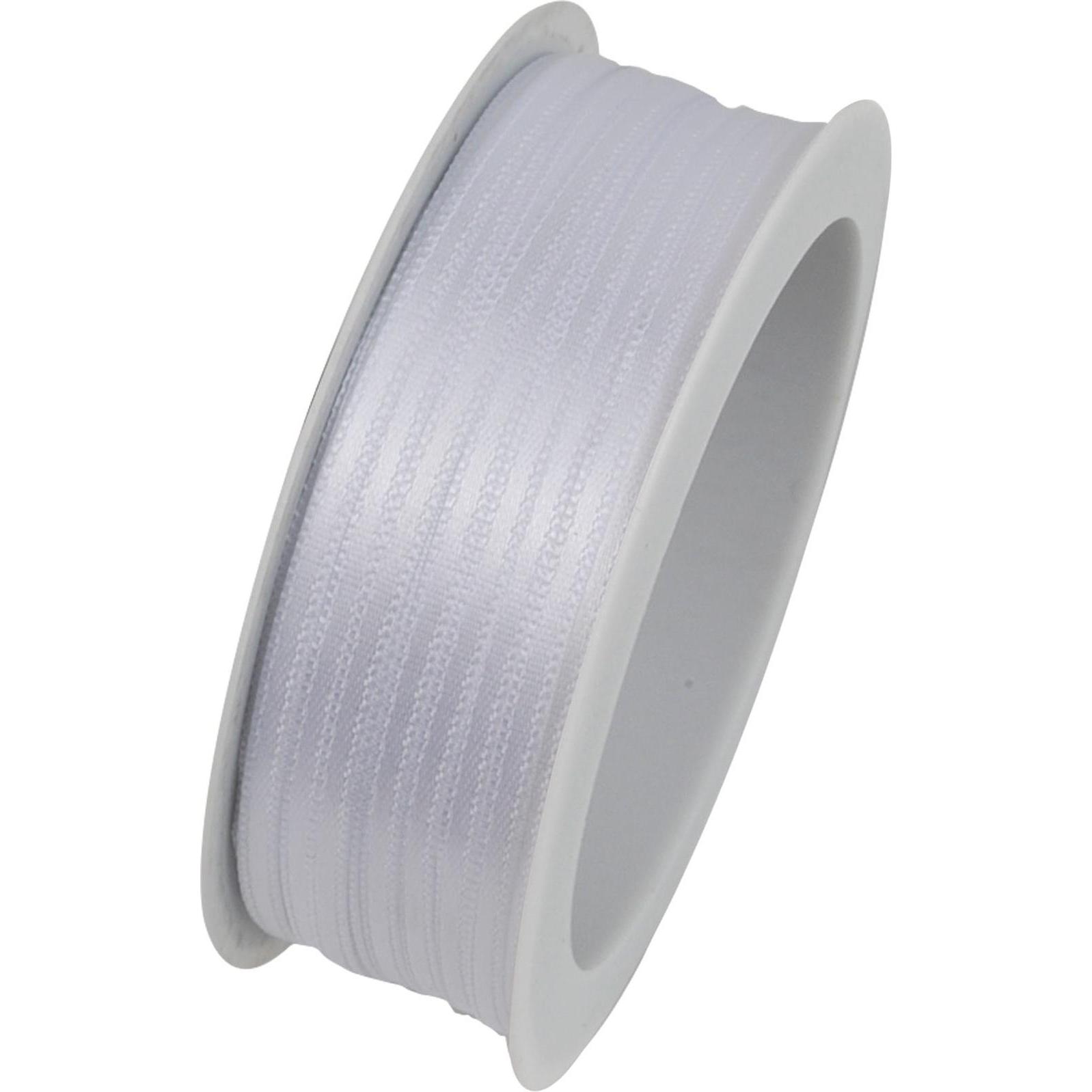 Goldina, Geschenkverpackung, Doppelsatinband 3mmx50m weiss (Geschenkband)