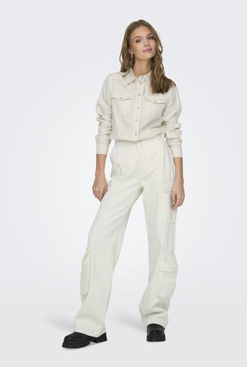 Produktbild Only Weiter Beinschnitt Hohe Taille Jeans Weit geschnitten jeans (W31/L30)