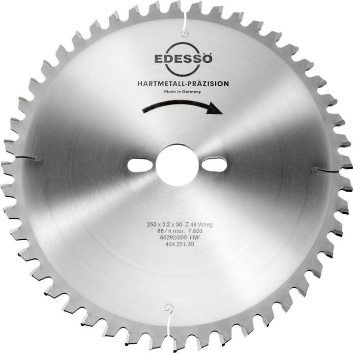Magni Edessö 45425130 Cirkelzaagblad 250x3,2x30mm Z48 WZ-negatief van HW