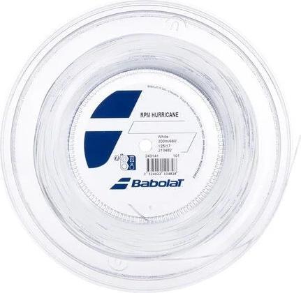 Actual product image Babolat RPM Hurricane 200m Saitenrolle Weiss