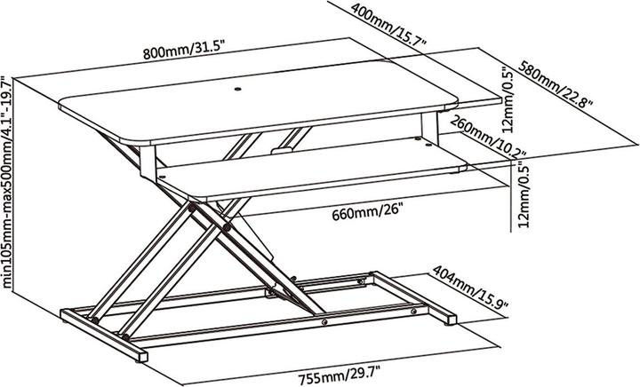 Produktbild Value LCD monitor arms