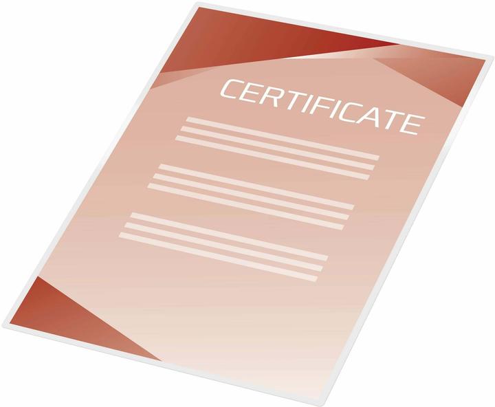 Actual product image GBC Peel Stick Laminating Pouch (A4, 100 pcs., 200 µm)